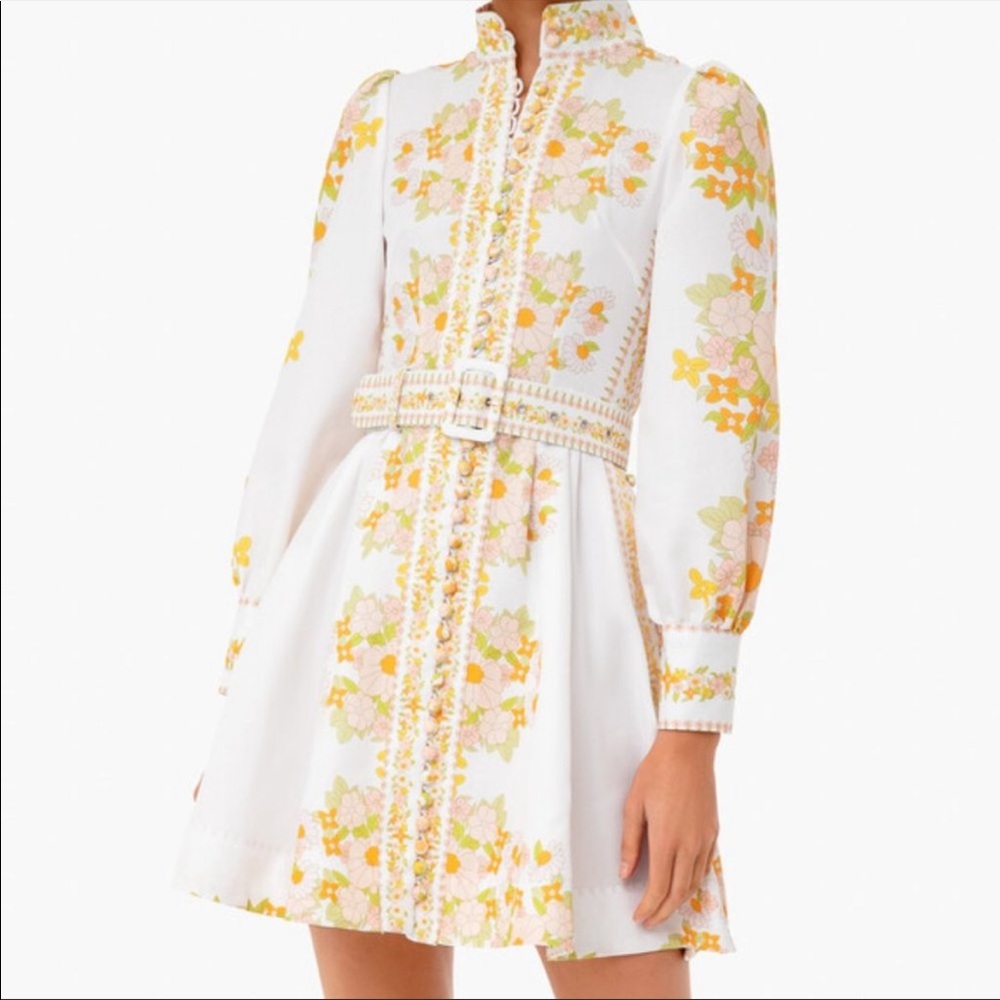 Beulah Exclusive Leila Floral Dress